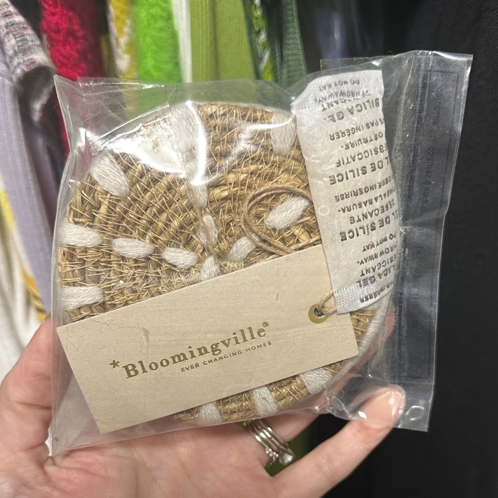 Bloomingville Natural Coasters Set